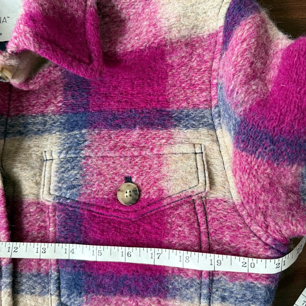 Aritzia Wilfred Ganna Cropped Shirt Jacket - Picture 7 of 14